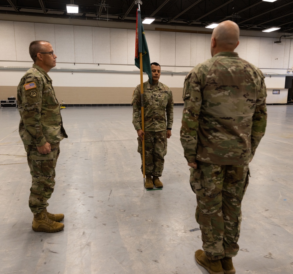 387th Military Police Company Conducts Color Casing Ceremony