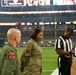Creech AFB leaders participate in Air Force Academy football game coin toss