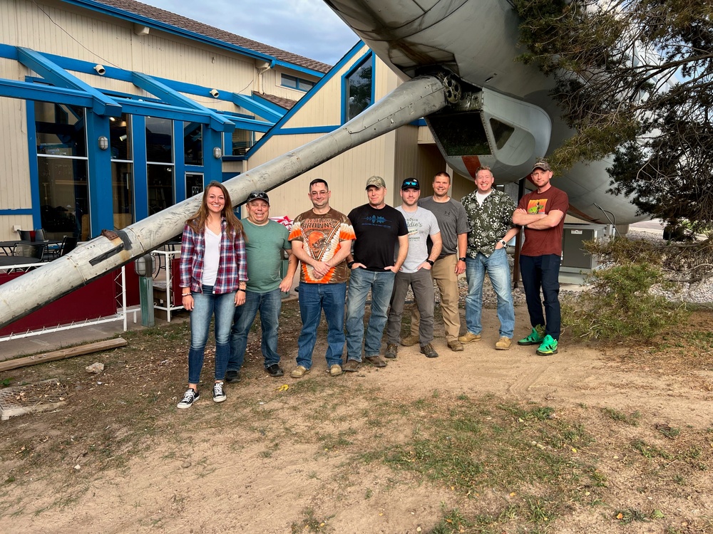 168th Maintenance Squadron hangs Refueling Boom