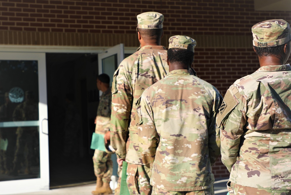 Dogface Soldiers get annual flu shots at Fort Stewart