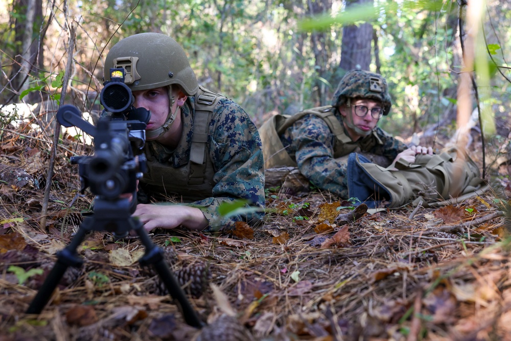 II Marine Expeditionary Force Support Battalion Conducts M240B Practical Application
