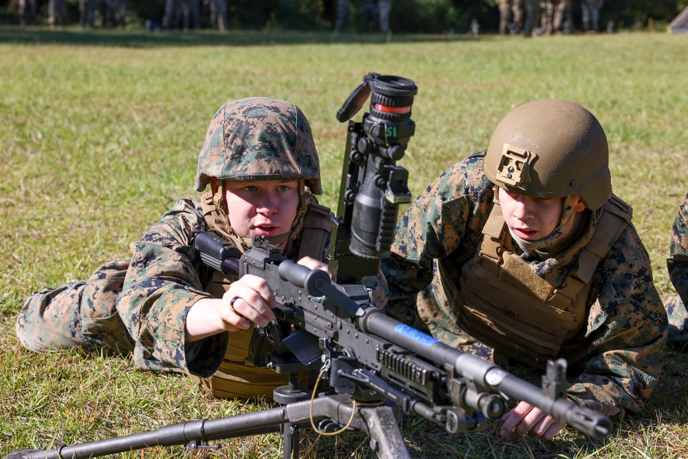 II Marine Expeditionary Force Support Battalion Conducts M240B Practical Application