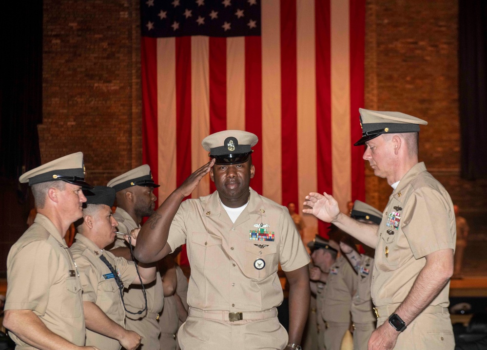 NSGL CPO Pinning Ceremony