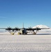 109th Airlift Wing LC-130 on the field