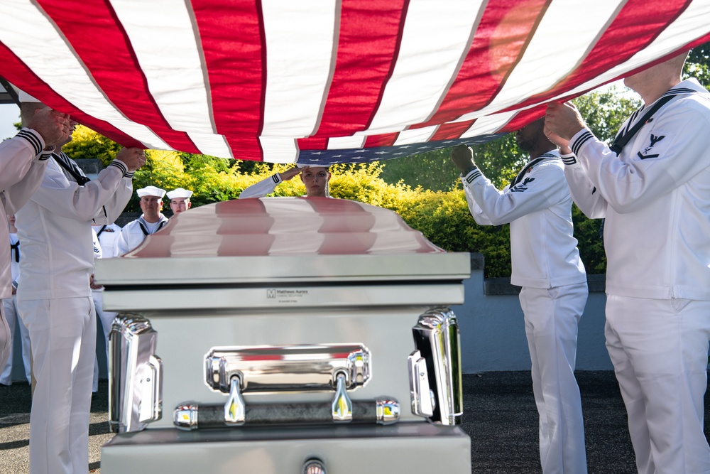 Interment for USS Oklahoma sailor accounted for from WWII – F2c Richard E. Casto