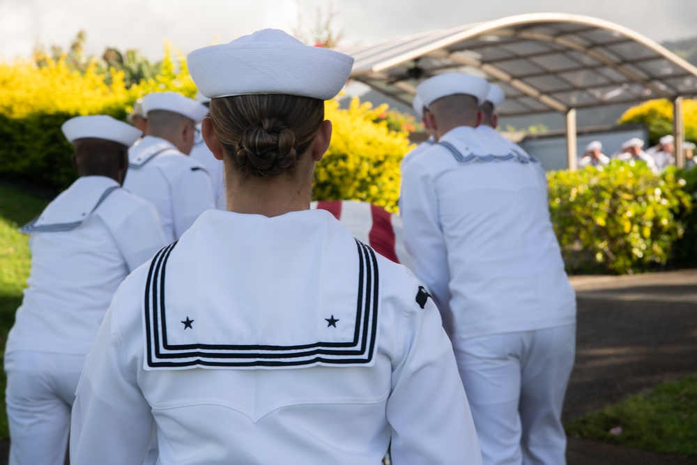 Interment for USS Oklahoma sailor accounted for from WWII – F2c Richard E. Casto