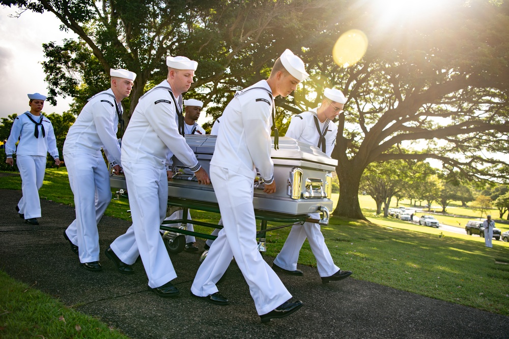 Interment for USS Oklahoma sailor accounted for from WWII – F2c Richard E. Casto