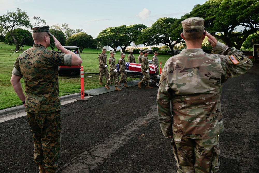 Defense POW/MIA Accounting Agency disinterment