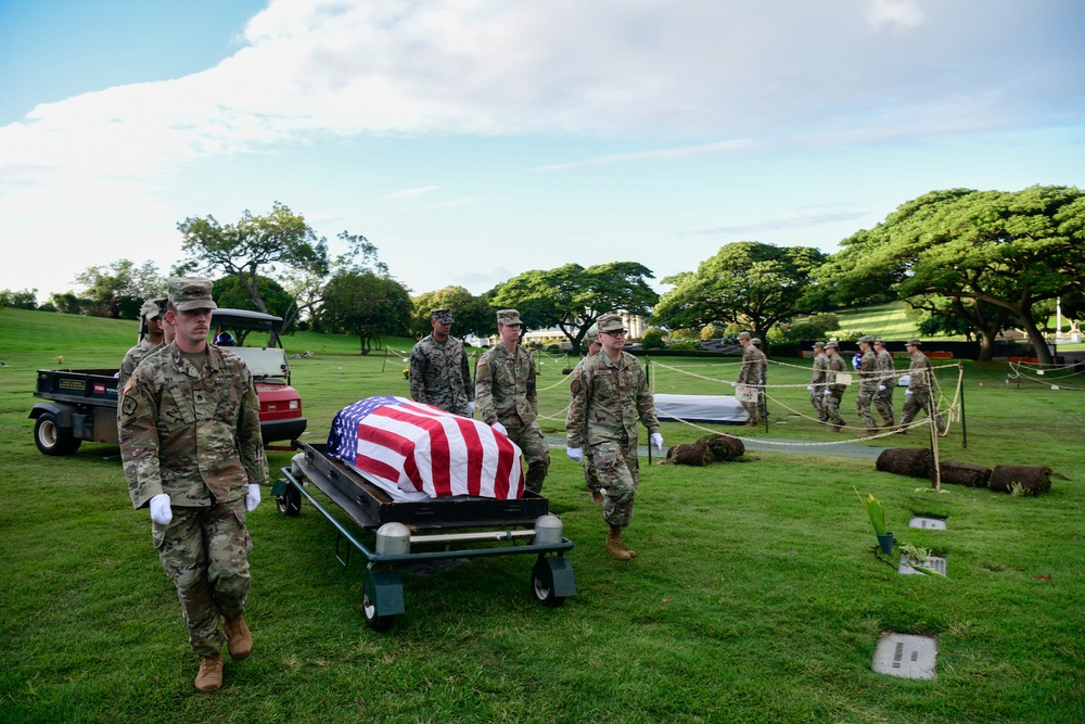 Defense POW/MIA Accounting Agency disinterment