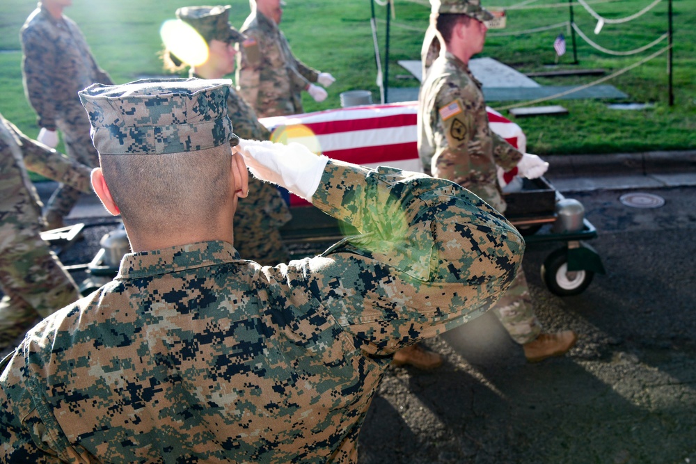 Defense POW/MIA Accounting Agency disinterment