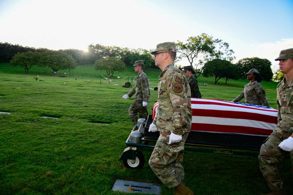 Defense POW/MIA Accounting Agency disinterment