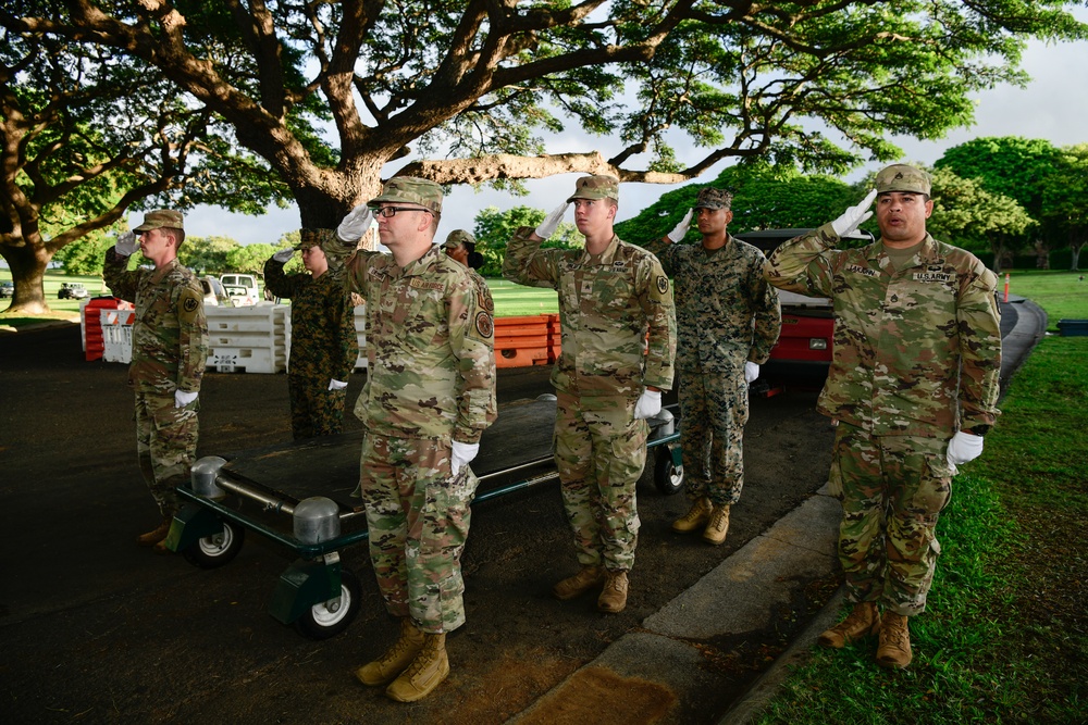 Defense POW/MIA Accounting Agency disinterment