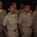 USS Essex Chief Pinning Ceremony