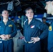 Commander Task Force 70 Visits USS Chancellorsville