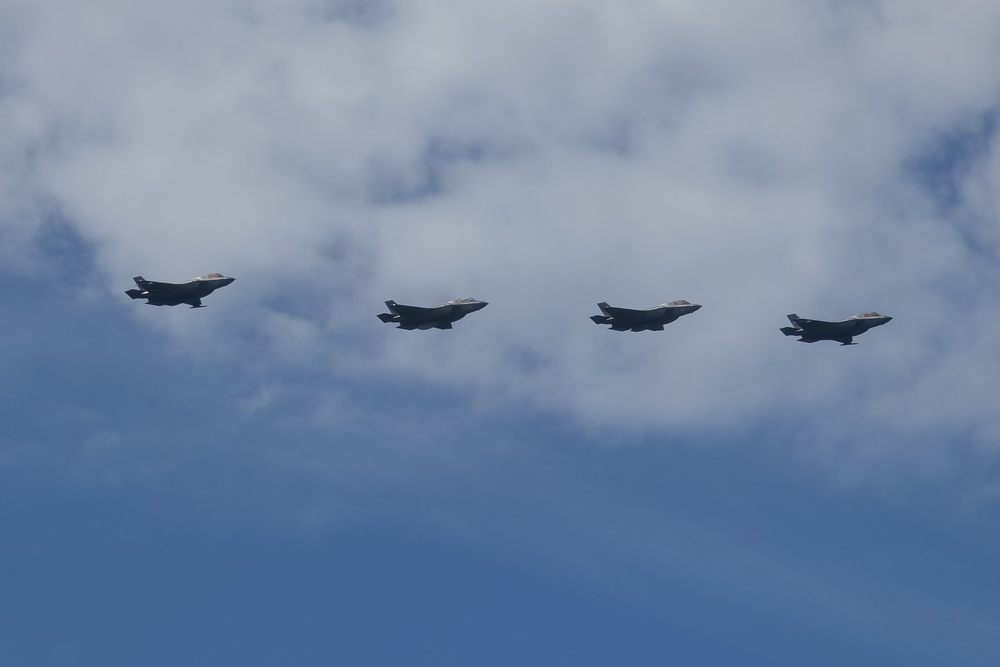 VMFAT-501 F-35s Arrive in NOLA