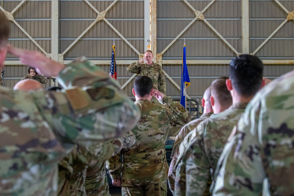 319th Expeditionary Reconnaissance Squadron activates, hosts assumption of command