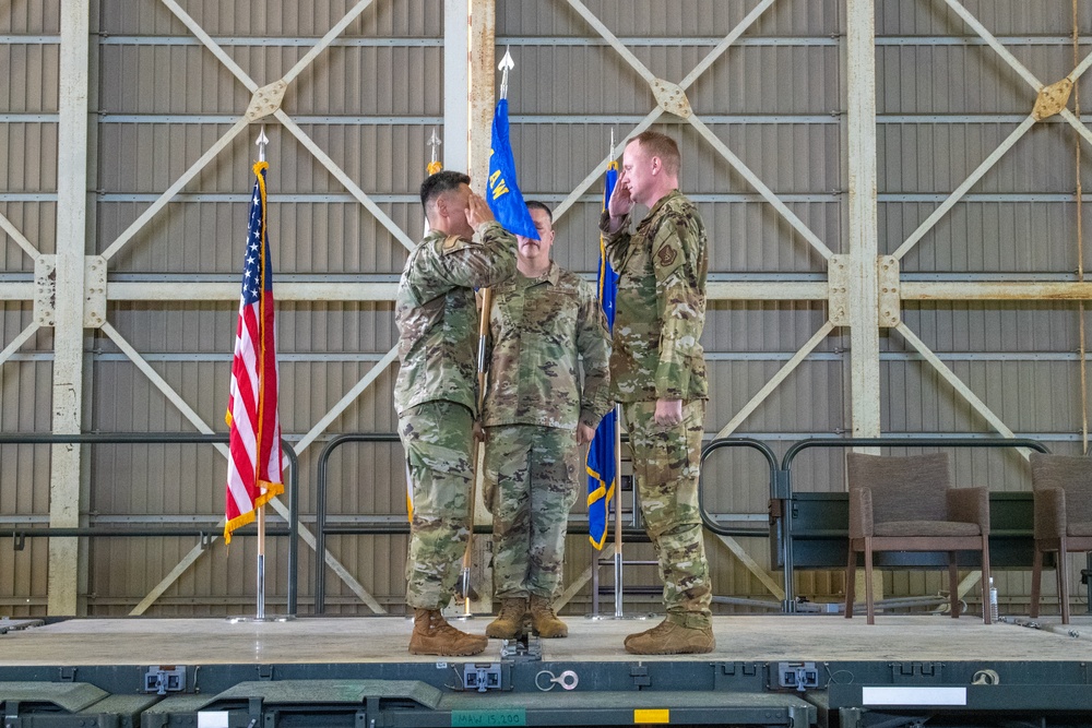 319th Expeditionary Reconnaissance Squadron activates, hosts assumption of command