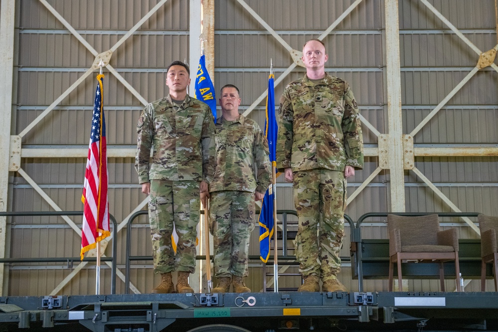 319th Expeditionary Reconnaissance Squadron activates, hosts assumption of command