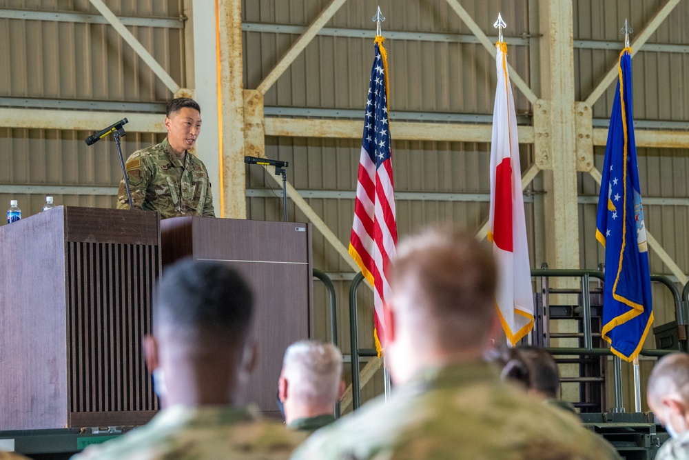 319th Expeditionary Reconnaissance Squadron activates, hosts assumption of command