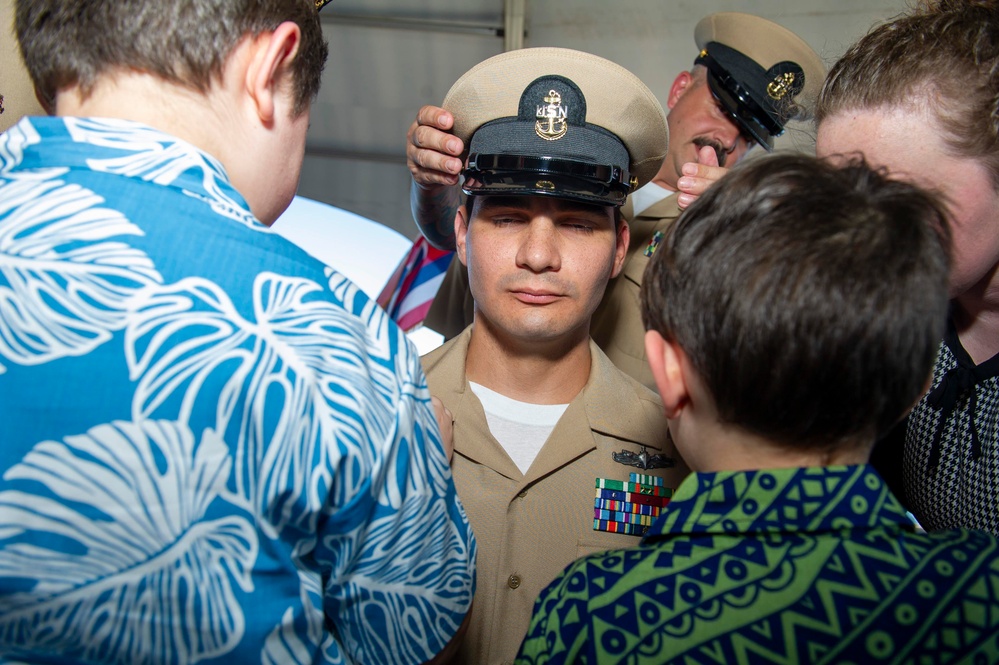 USS Frank Cable CPO Pinning Ceremony