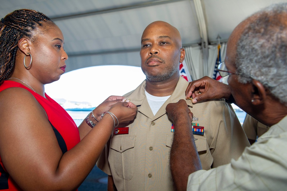 USS Frank Cable CPO Pinning Ceremony