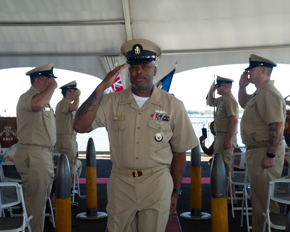 USS Frank Cable CPO Pinning Ceremony