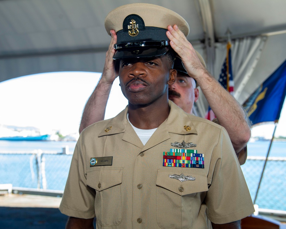 USS Frank Cable CPO Pinning Ceremony