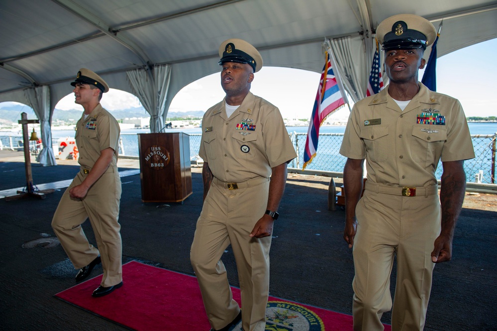 USS Frank Cable CPO Pinning Ceremony