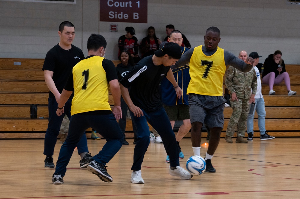 ROK and U.S. participate in Soccer Tournament