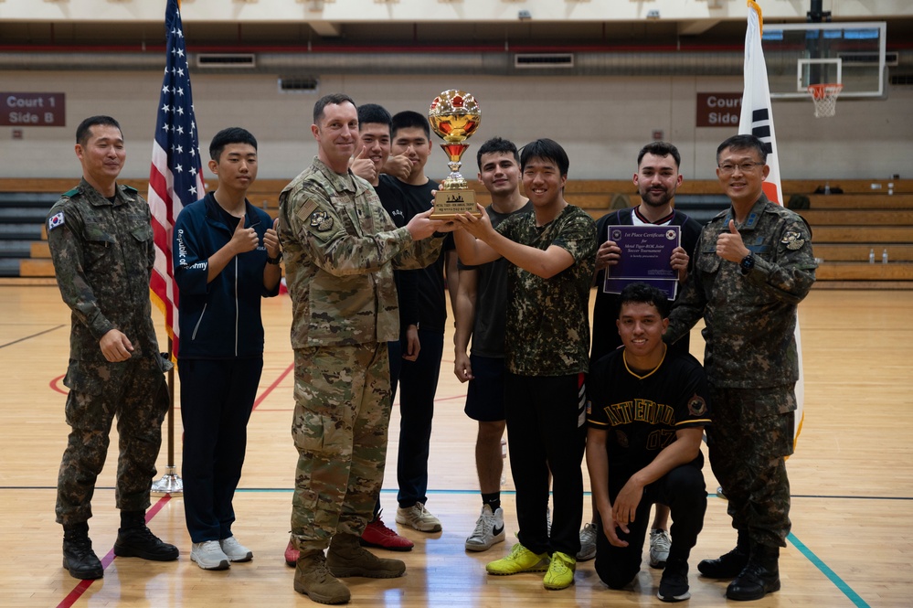 ROK and U.S. participate in Soccer Tournament