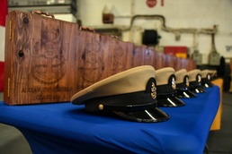 USS America Holds Chief Pinning Ceremony