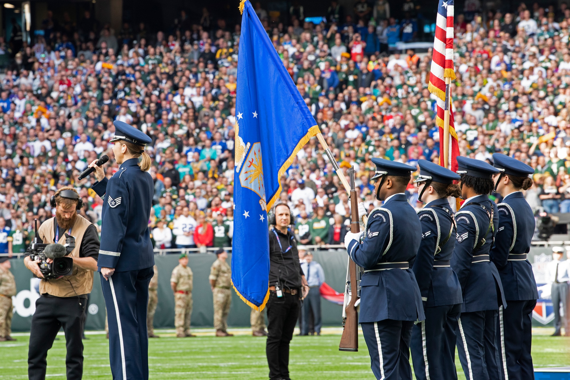 RAF Mildenhall, RAF Lakenheath Airmen represent U.S. during pre