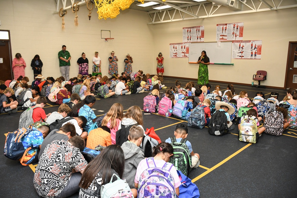 Kwajalein School System Observes Manit Day