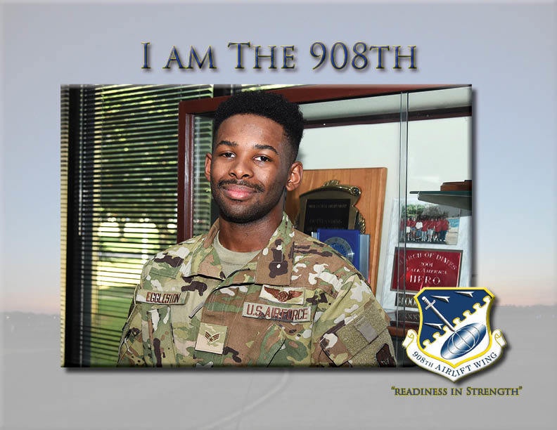 I am The 908th: Senior Airman Tyson Eggleston