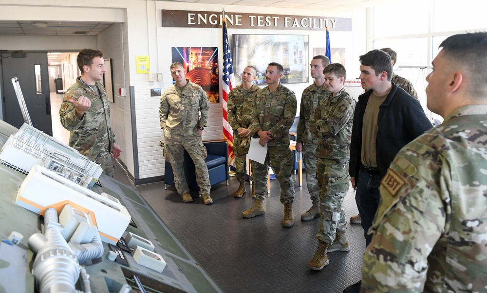 Air Force ROTC Det. 218 visits Arnold Air Force Base