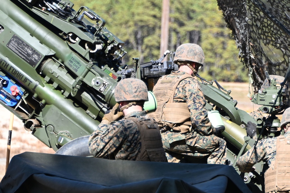 Fort Dix – 3rd BN 14th USMC HQ Howitzer Artillery Live Fire 21 OCT 2022