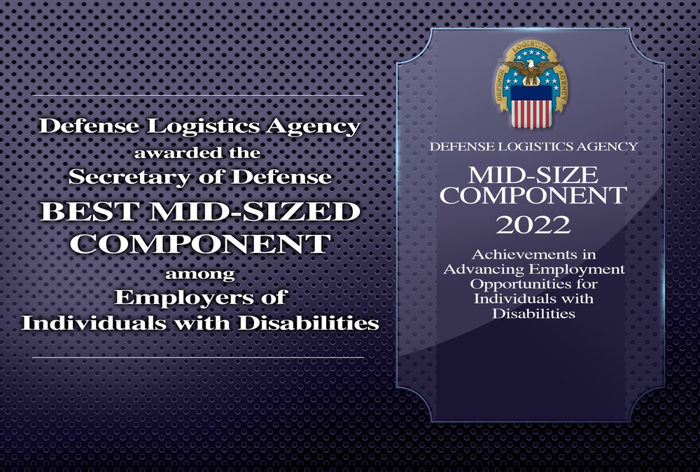 DLA named best mid-sized component for hiring employees with disabilities