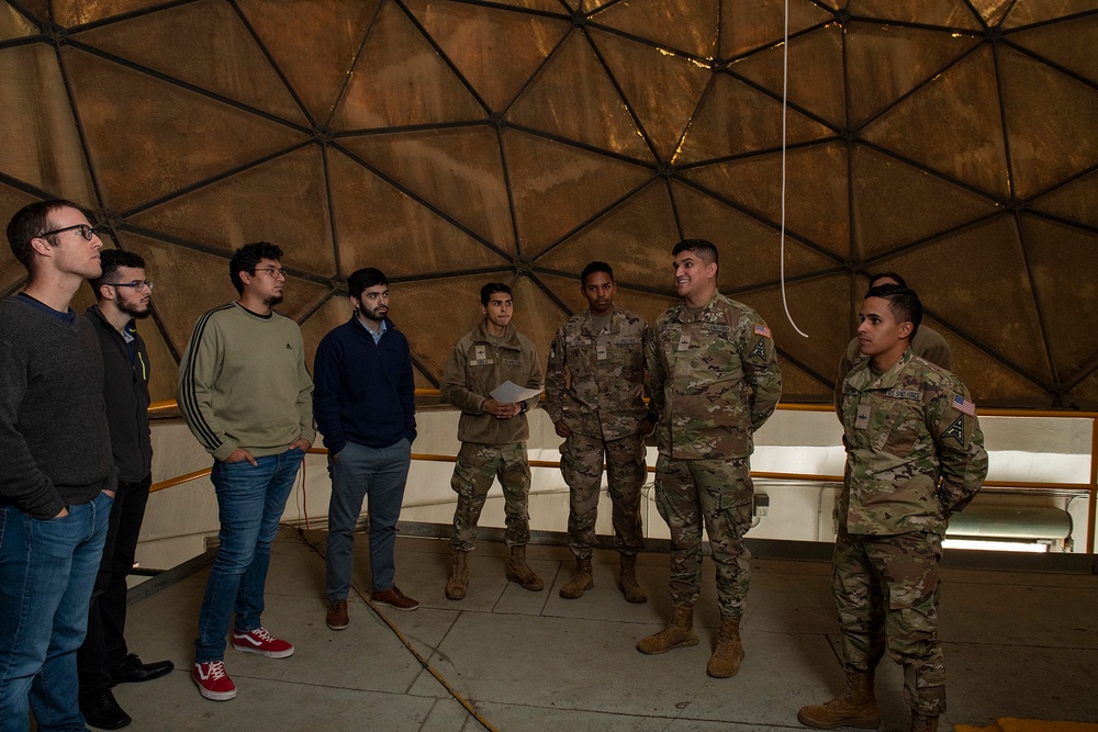 UC Denver STEM Student Tour Buckley SFB