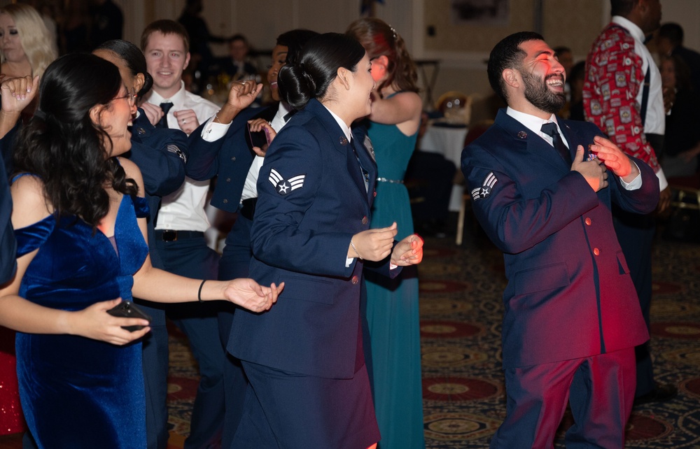 Team Dover rocks out at the AF Ball