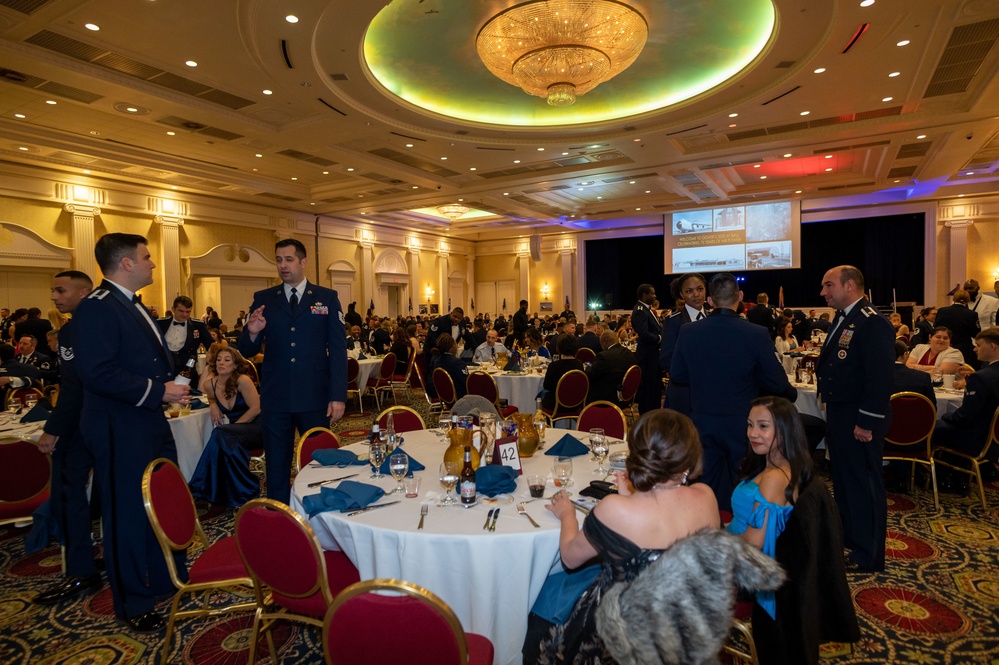 Team Dover rocks out at the AF Ball