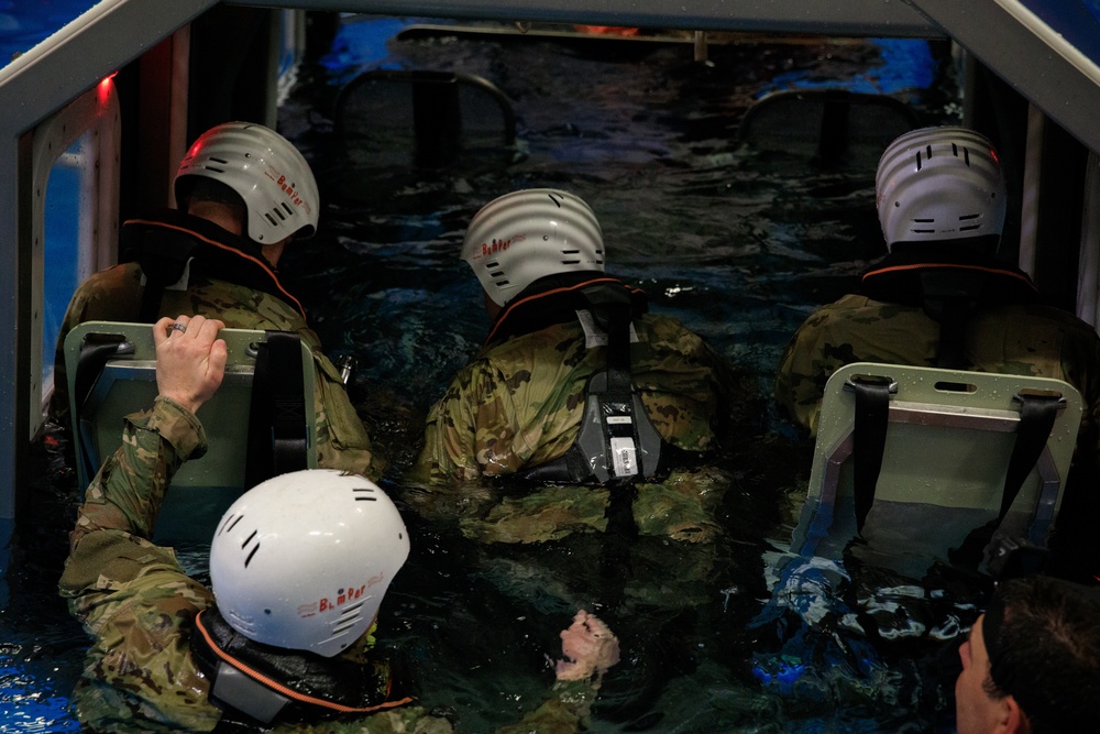 12 CAB Soldiers get dunked in Bremerhaven
