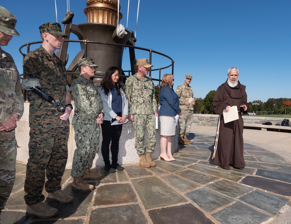 Annual Blessing of the WRB Facility and Red Cross Dogs at WRNMMC, 18 October 2022