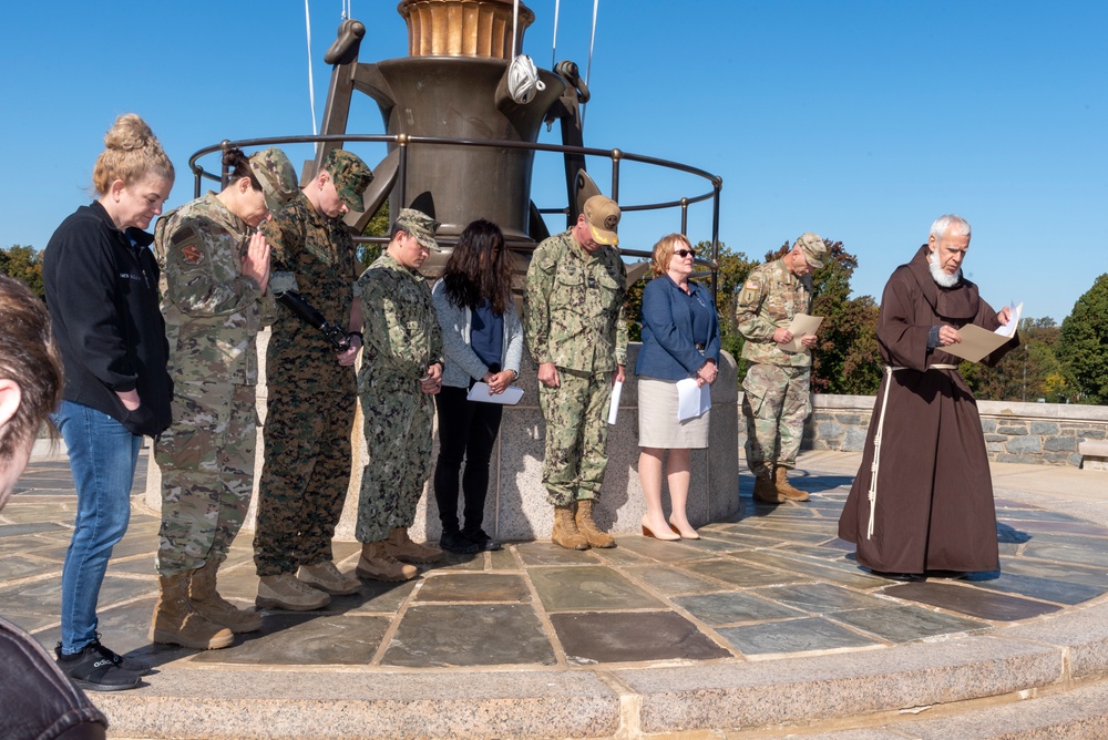 Annual Blessing of the WRB Facility and Red Cross Dogs at WRNMMC, October 18, 2022