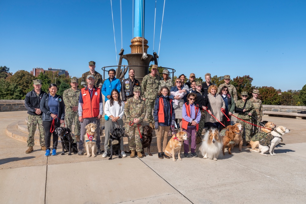 Annual Blessing of the WRB Facility and Red Cross Dogs at WRNMMC, 18 October 2022