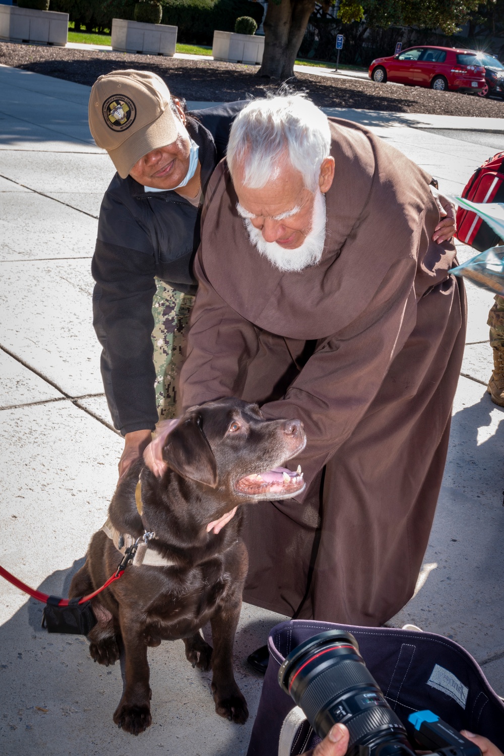 Annual Blessing of the WRB Facility and Red Cross Dogs at WRNMMC, 18 October 2022