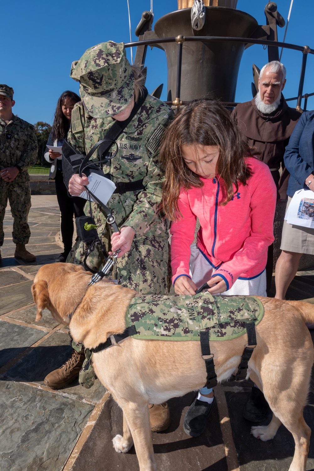 Facility Dogs Promotion and Commissioning Ceremony at WRNMMC, October 18, 2022