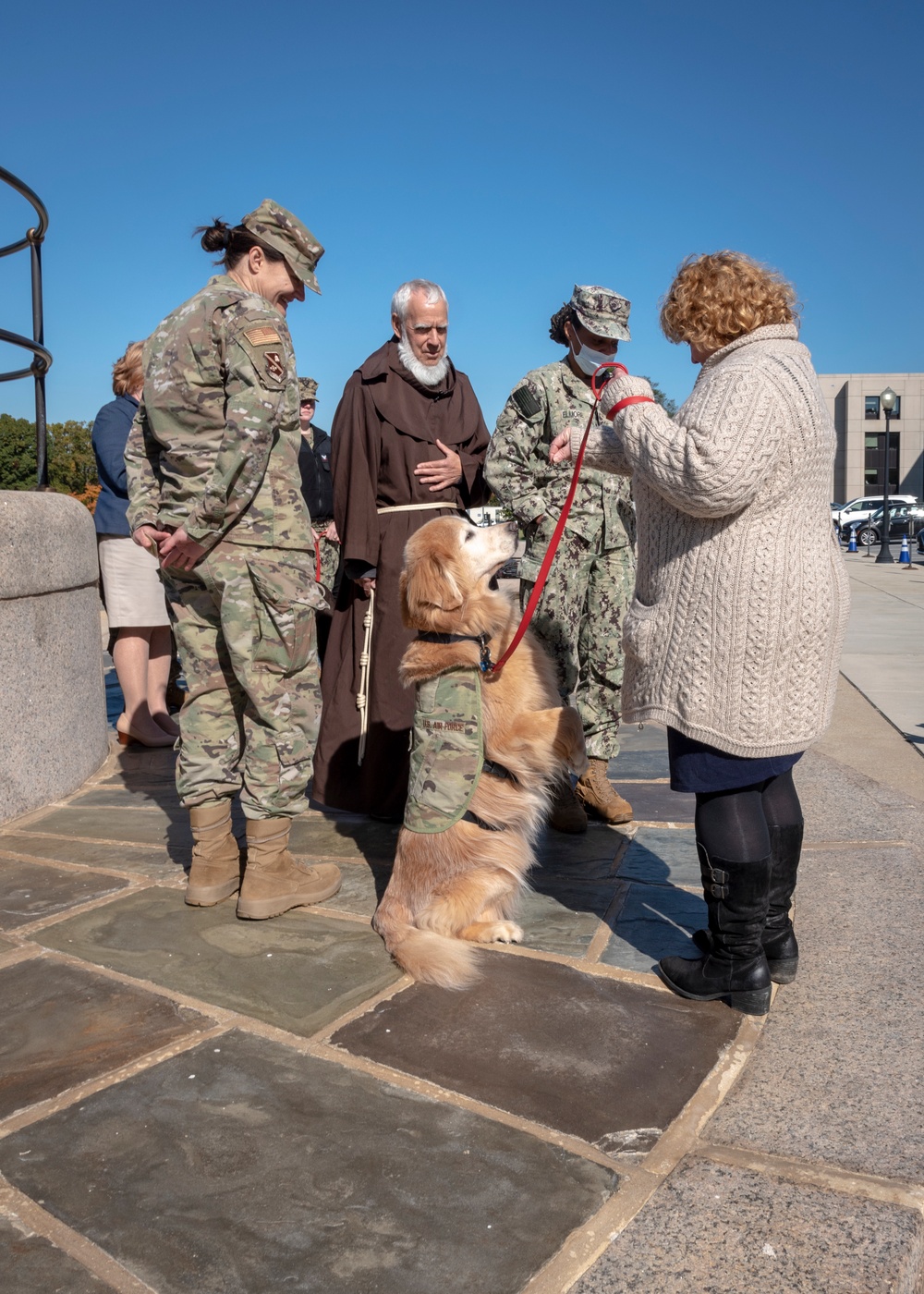 Facility Dogs Promotion and Commissioning Ceremony at WRNMMC, October 18, 2022