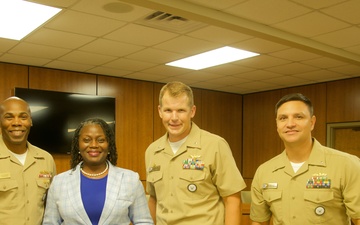 Rear Admiral Walker Visits Carolina