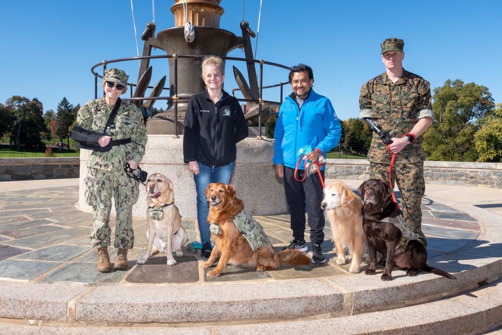 Facility Dogs Promotion and Commissioning Ceremony at WRNMMC, October 18, 2022