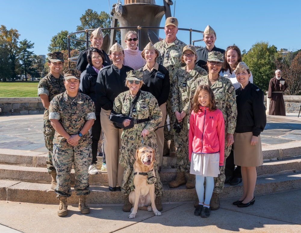 Facility Dogs Promotion and Commissioning Ceremony at WRNMMC, October 18, 2022